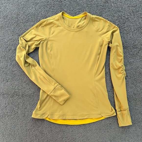 Lululemon Runderful Long Sleeve Size 10 
Grape Leaf - Picture 6 of 11